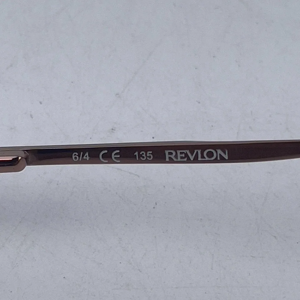 REVLON RV 505 Women's Eyeglasses Frame Brown Bronze‎ Oval Full Rim 48-17-135mm